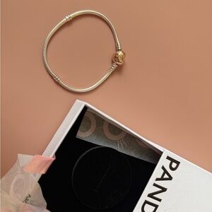 Pandora Two-Tone Silver and Gold Bracelet